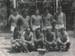 Muži TJ Sokol Svinov Horní řada: Malík Spodní řada: Franta Malík, Dedek, Kadlíček, Aleš Matoušek scan-benesvoj-2020-06-04-11-29-04-nahled